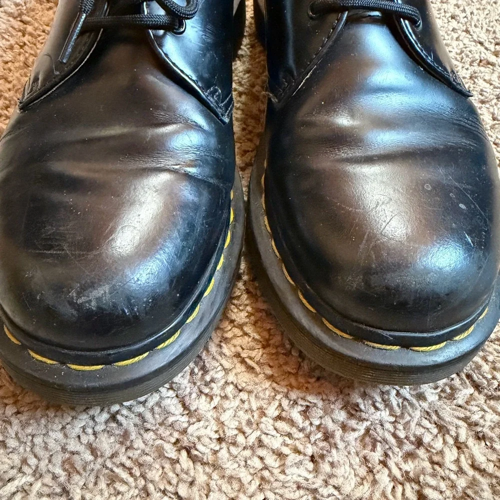 Dr. Martens Black Leather Shoes - Picture 5 of 7